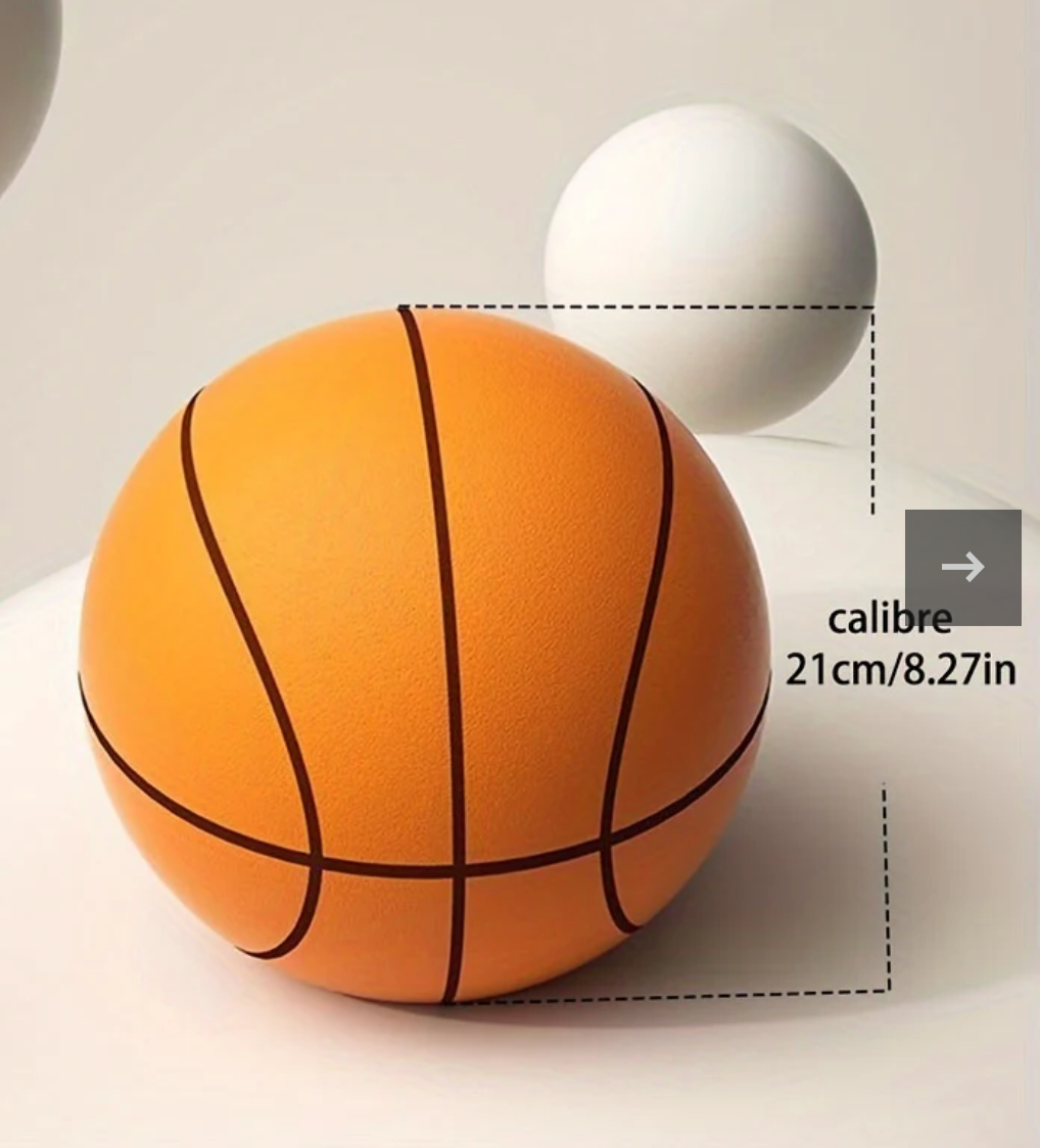 Silent Basketball size 5/6/7 ,Anti damage indoor basketball foam material Ball