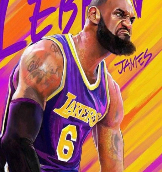 PACK OF 3 comic-style basketball bag tags.