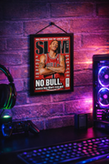 D Rose SLAM MAGAZINE 12x8 in Wall art for living/gaming room