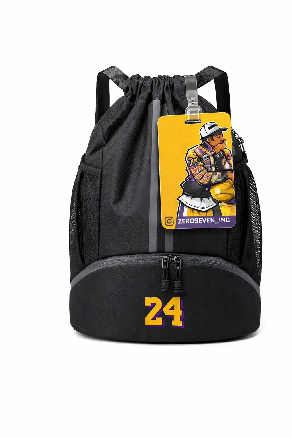 KOBE BagPack with(Ball/wet/dry/shoe) separate storage