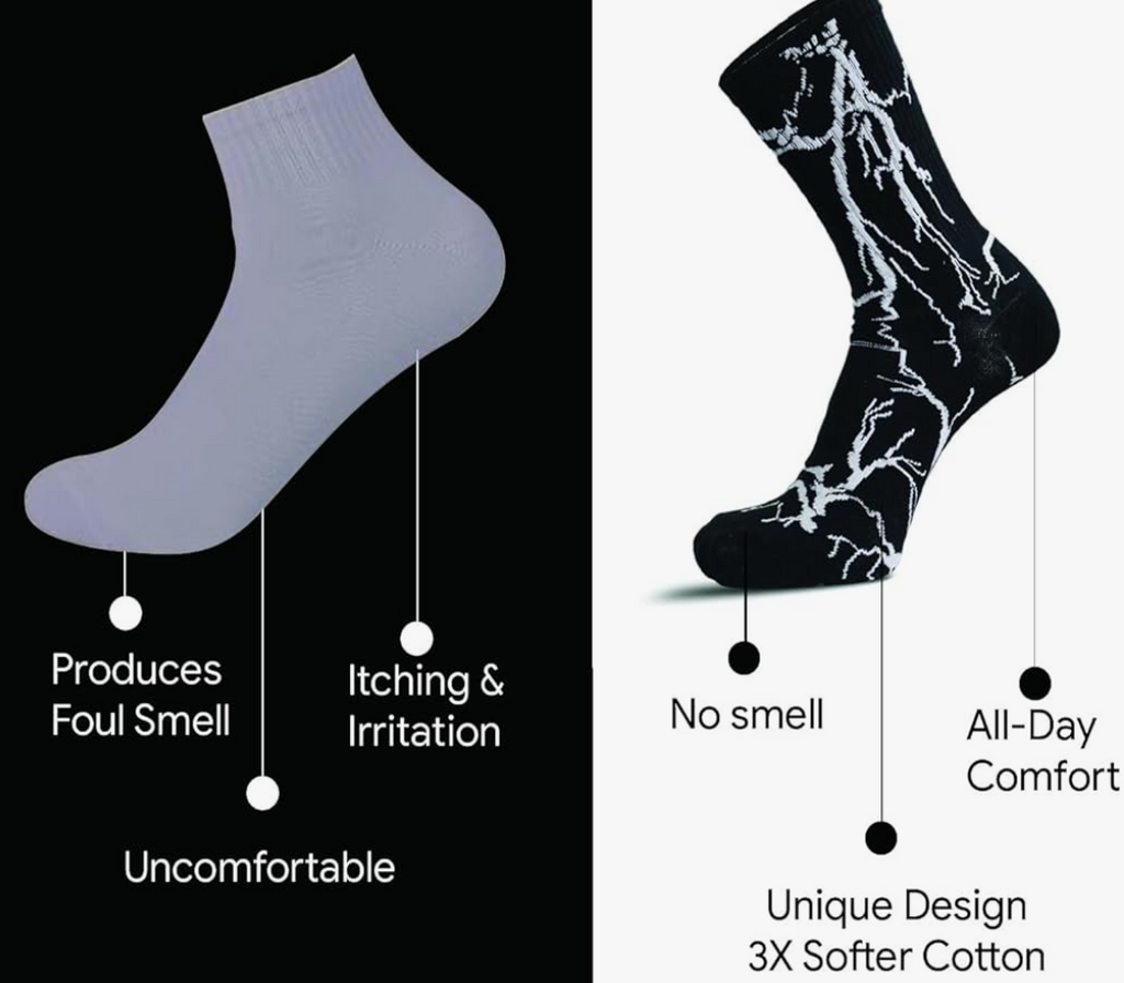 3 Pack Calf length Baller socks. High quality ,breathable , anti slip material . Black, white , green