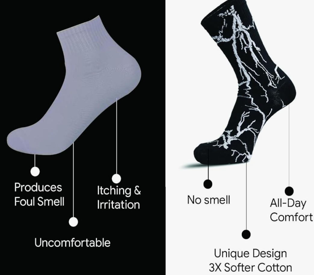 3 Pack Calf length Baller socks. High quality ,breathable , anti slip material . Black, white , green