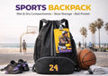 KOBE BagPack with(Ball/wet/dry/shoe) separate storage