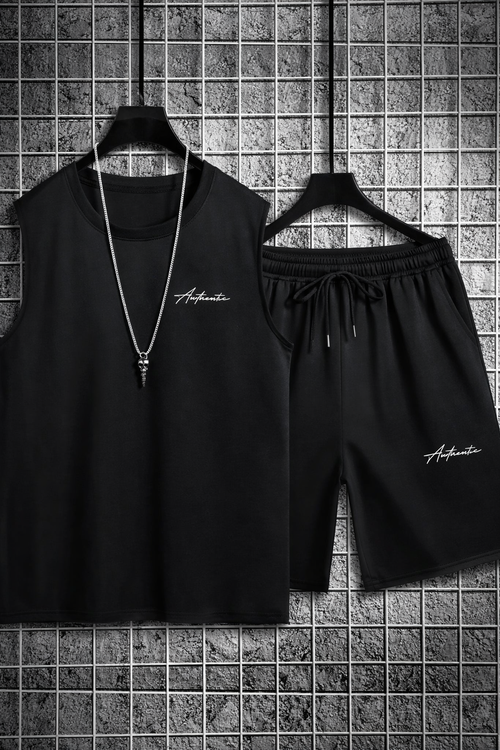 2 Tank+1shorts baller 🏀 Combo Cord Set Authentic High quality Gsm