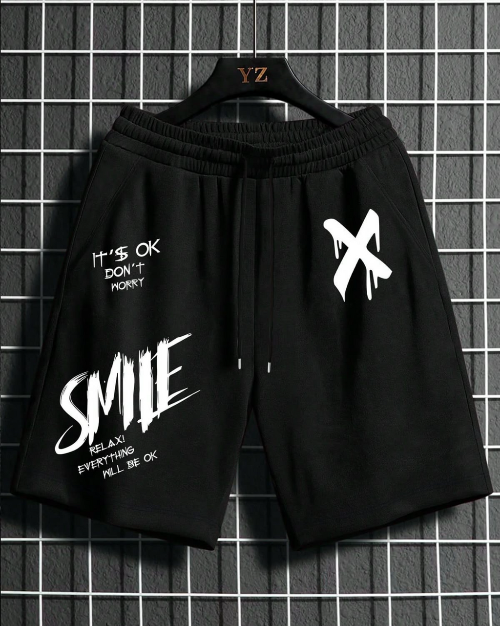 Pack 2 Premium Black shorts High quality GSM