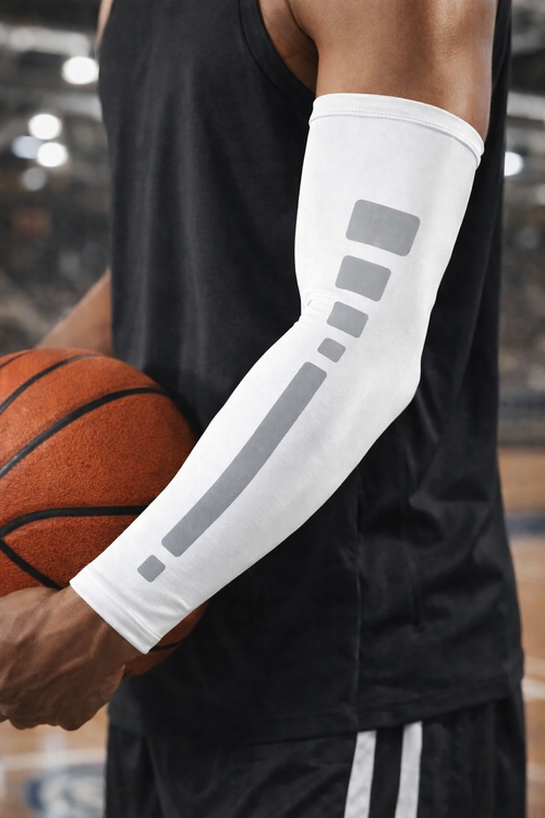 ELITE ARM SLEEVES for ballers 1 sleeve-Black 3 Size